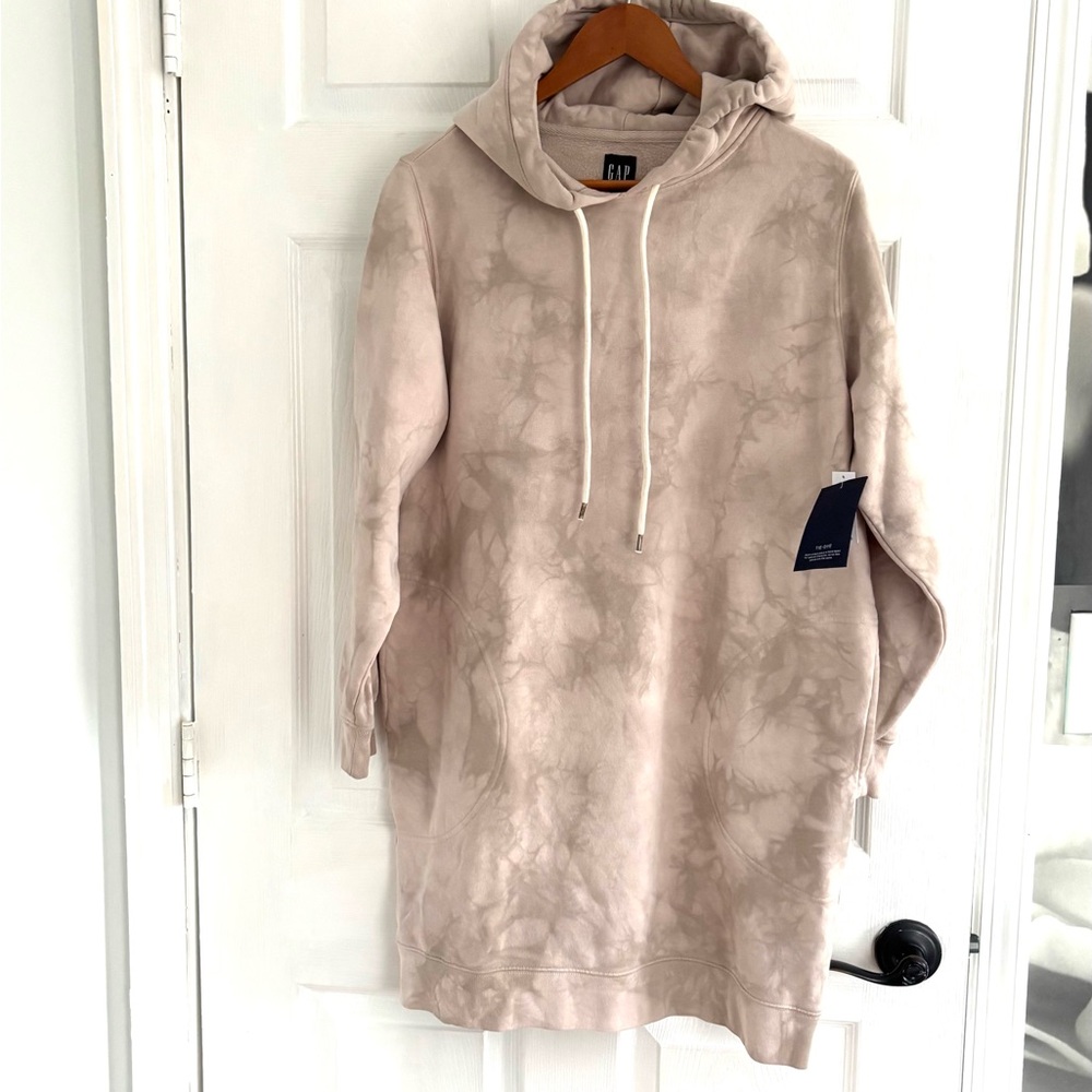 NWT Gap woman’s hooded sweatshirt dress